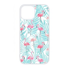 Flamingo Pálmafa nyár iPhone 13 Mini tok