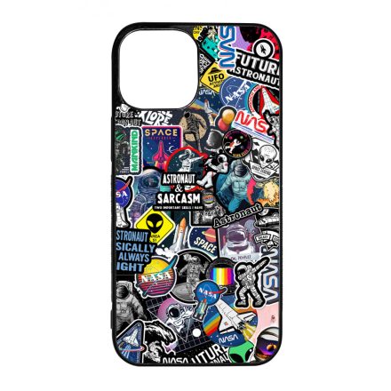 NASA matricabomba astronaut űrhajós stickerbomb iPhone 13 Mini tok