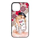 Matyó & Fashion Girl magyar mintás hungarian folk iPhone 13 Mini tok