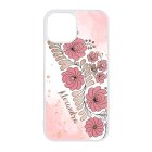 Kérd a neveddel - RoseGold Matyó magyar mintás hungarian folk iPhone 13 Mini tok