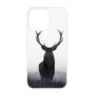 szarvas szarvasos agancs őszi fehér iPhone 13 Pro tok