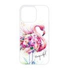 Álomszép Flamingo tropical summer nyári iPhone 13 Pro tok