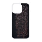 Elegáns Matyó - Rosegold magyar mintás hungarian folk iPhone 13 Pro tok