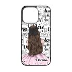 Kérd a Neveddel - LOVE Girl szerelem valentin napi iPhone 13 Pro tok