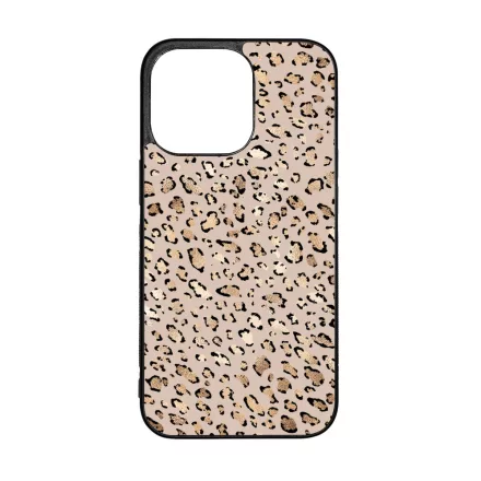 Rose Gold Leopard Wild Beauty Animal Fashion Csajos Allat mintas iPhone 13 Pro tok