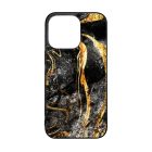 Luxury Golden Black marvanyos marvany mintas iPhone 13 Pro tok