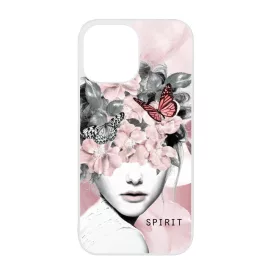 Spirit woman art tavaszi viragos iPhone 13 Pro Max tok