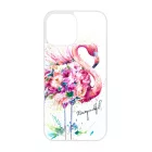 Álomszép Flamingo tropical summer nyári iPhone 13 Pro Max Magsafe tok