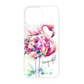 Álomszép Flamingo tropical summer nyári iPhone 13 Pro Max tok