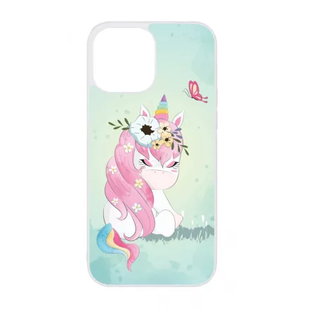 Édes unikornis és a Pillangó unicorn egyszarvú iPhone 13 Pro Max tok