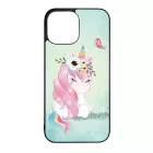Édes unikornis és a Pillangó unicorn egyszarvú iPhone 13 Pro Max tok