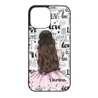 Kérd a Neveddel - LOVE Girl szerelem valentin napi iPhone 13 Pro Max Magsafe tok