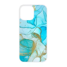Ocean Blue Gold marvanyos marvany mintas iPhone 13 Pro Max tok