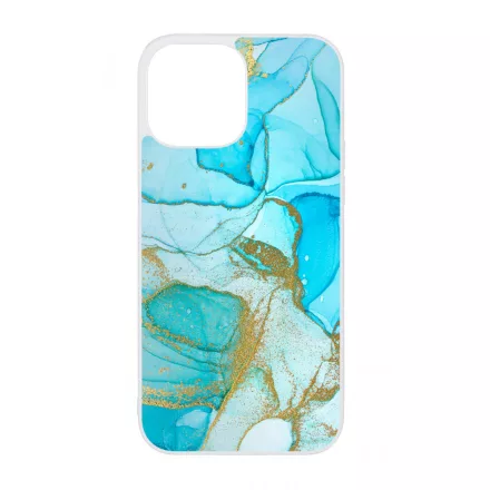 Ocean Blue Gold marvanyos marvany mintas iPhone 13 Pro Max tok