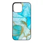 Ocean Blue Gold marvanyos marvany mintas iPhone 13 Pro Max Magsafe tok