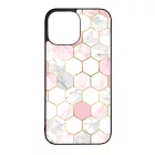 Geometric Rose Gold marvanyos marvany mintas iPhone 13 Pro Max tok
