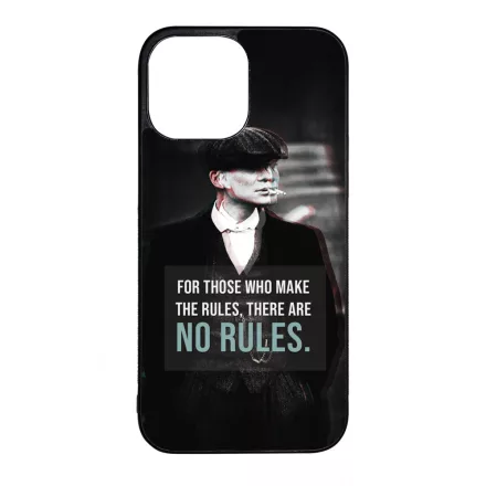 Tommy Shelby No rules idezet peaky blinders iPhone 13 Pro Max Magsafe tok