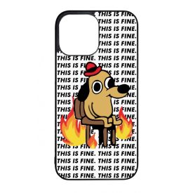 This is fine DOG kutyas meme iPhone 13 Pro Max tok
