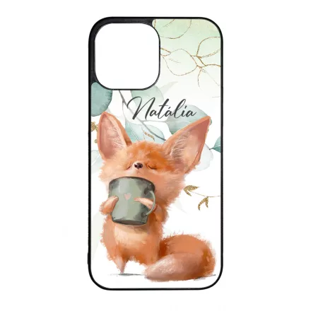 Kerd a neveddel - Fox Coffee - osz iPhone 13 Pro Max Magsafe tok