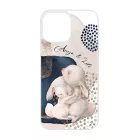 Kerd a neveddel - Cuki nyuszik - osz iPhone 13 Pro Max Magsafe tok