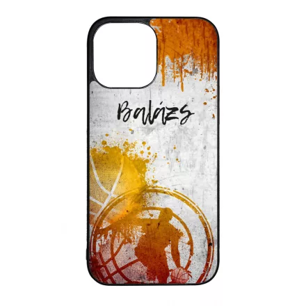 Kerd a Neveddel Grunge Kosarlabda iPhone 13 Pro Max Magsafe tok