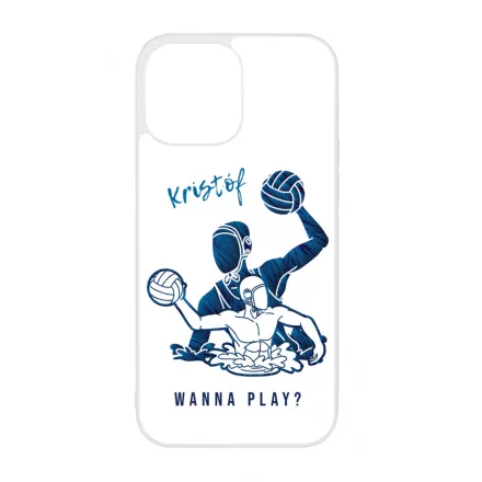 Blue For Him Vizilabda mintas iPhone 13 Pro Max Magsafe tok