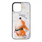 Cuki corgi kutyus - Téli mintás iPhone 13 Pro Max Magsafe tok