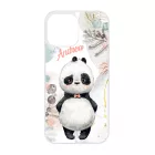 Édes kis Panda - Téli mintás iPhone 13 Pro Max tok