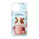 Kakaós hörcsög - Téli mintás iPhone 13 Pro Max Magsafe tok