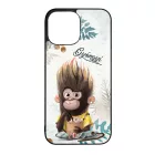 Kávés Maki - Téli mintás iPhone 13 Pro Max tok