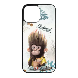 Kávés Maki - Téli mintás iPhone 13 Pro Max tok