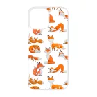 Rajzolt Róka mintás iPhone 13 Pro Max tok