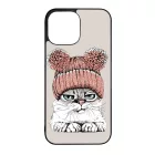 Cuki sapkás cica iPhone 13 Pro Max Magsafe tok