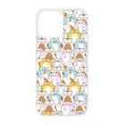 Tündéri Kawaii cica mintás iPhone 13 Pro Max tok