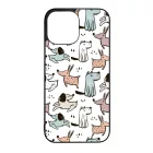 Tündéri rajzolt kutya mintás iPhone 13 Pro Max Magsafe tok