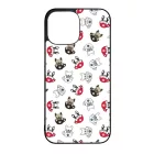 Cuki kávé és kutya mintás iPhone 13 Pro Max Magsafe tok