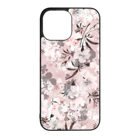 Puderpink tavaszi viragos iPhone 13 Pro Max tok