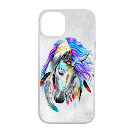 lovas indián ló art művészi native iPhone 14 tok