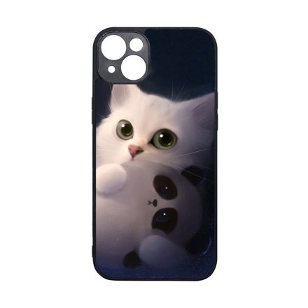 cica cicás macska macskás panda pandás iPhone 14 Plus tok
