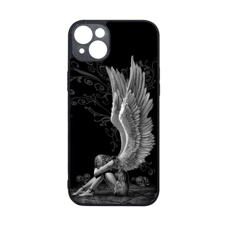 angyal angyalos fekete bukott iPhone 14 Plus tok