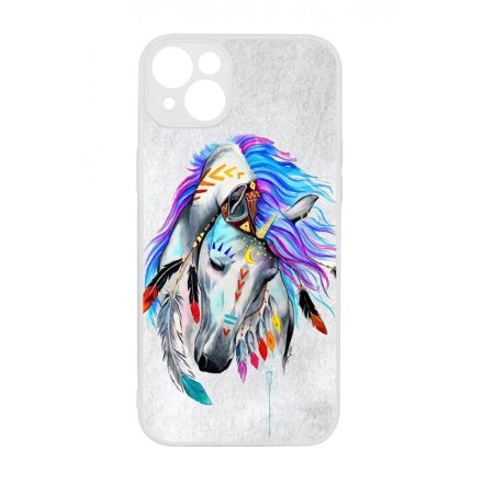 lovas indián ló art művészi native iPhone 14 Plus tok