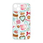 téli karácsonyi csajos mintás iPhone 14 Plus Magsafe tok