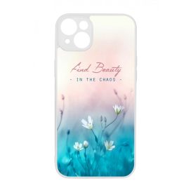 virágos tavaszi art iPhone 14 Plus tok