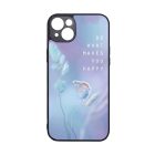 virágos tavaszi pillangós lepkés iPhone 14 Plus tok