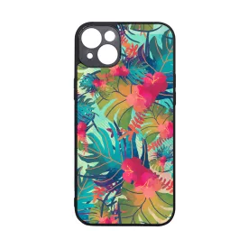 Tropical Beauty - Nyári trópusi mintás iPhone 14 Plus tok