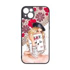 Matyó & Fashion Girl magyar mintás hungarian folk iPhone 14 Plus Magsafe tok