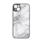 Luxury White marvanyos marvany mintas iPhone 14 Plus tok