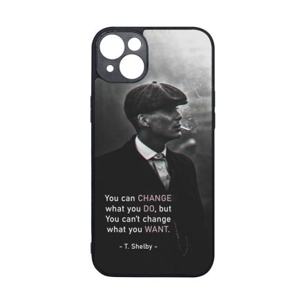 Tommy Shelby Change idezet peaky blinders iPhone 14 Plus Magsafe tok