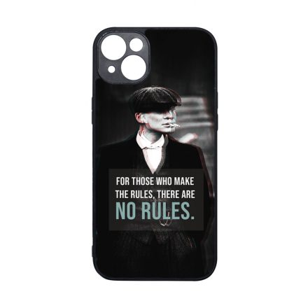 Tommy Shelby No rules idezet peaky blinders iPhone 14 Plus Magsafe tok