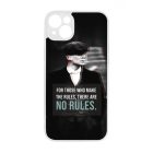 Tommy Shelby No rules idezet peaky blinders iPhone 14 Plus Magsafe tok